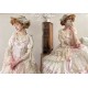Red Maria Butterfly Shadows Blouse and Underskirt(Reservation/Full Payment Without Shipping)